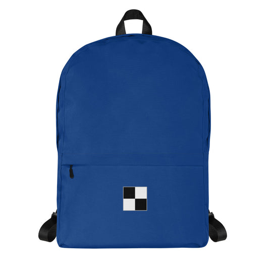 Four Squares Kids Backpack Blue