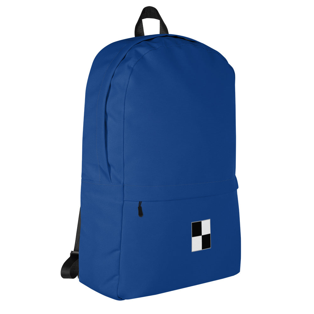 Four Squares Kids Backpack Blue