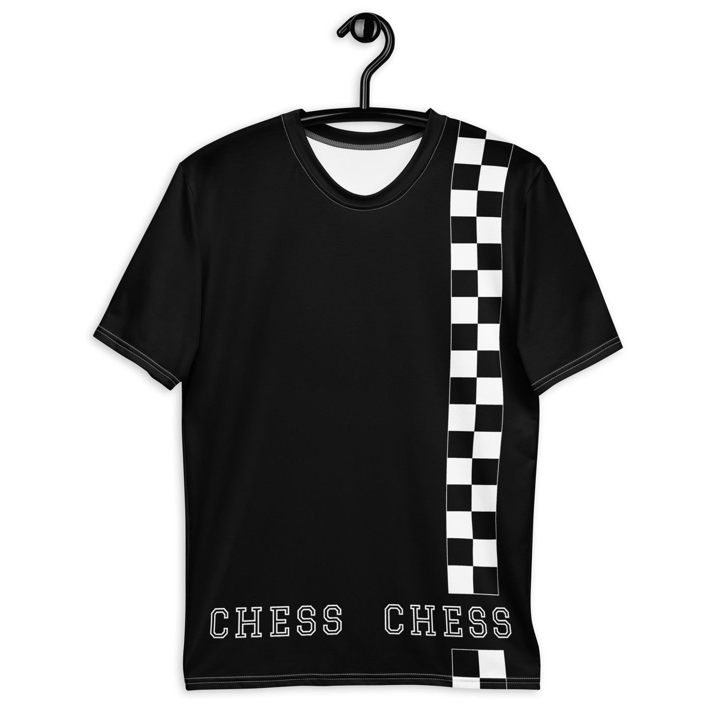 Chess N Squares Tee Black