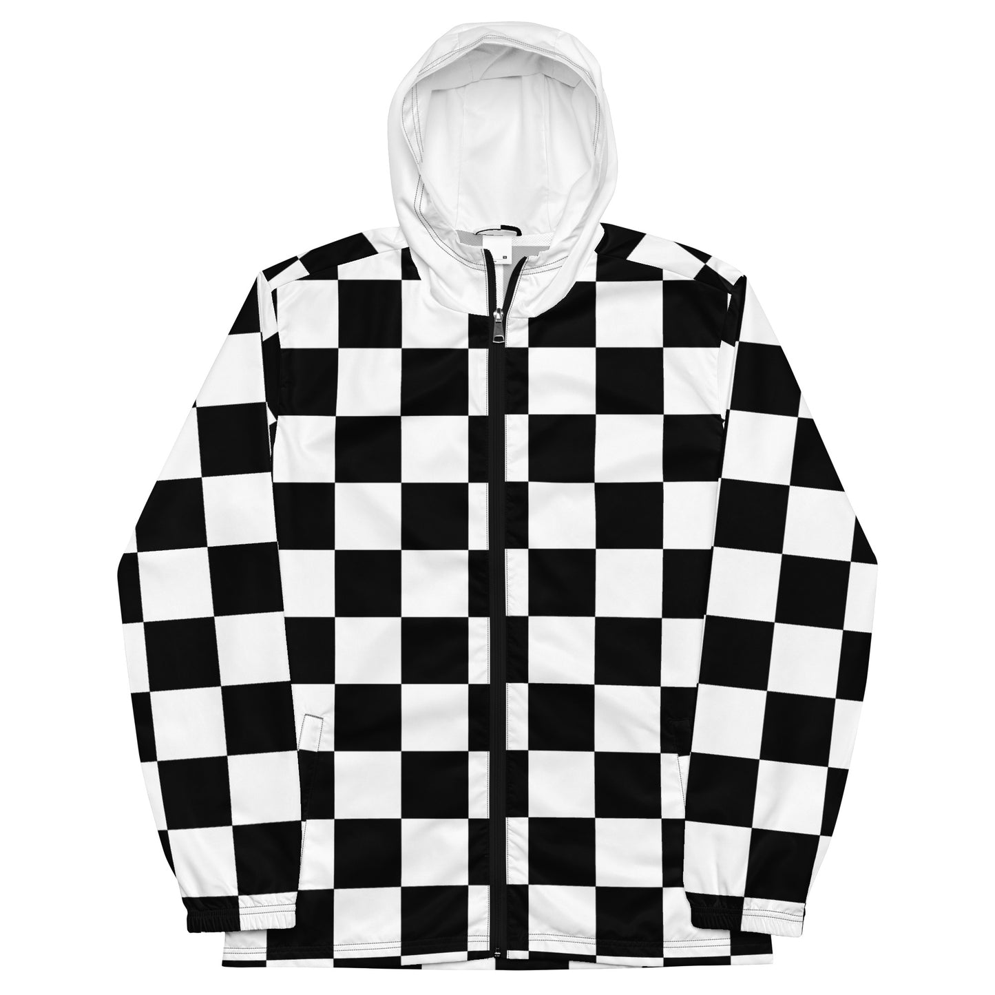 Checkered Men Windbreaker