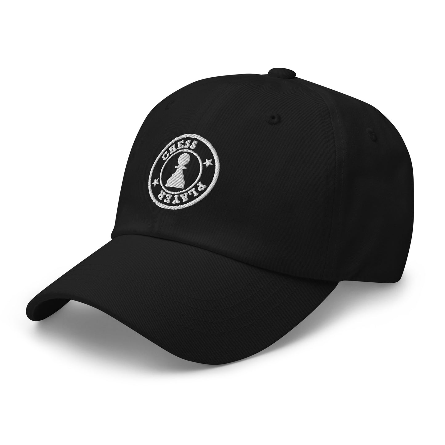 Chess Player Logo Classic Cap Black