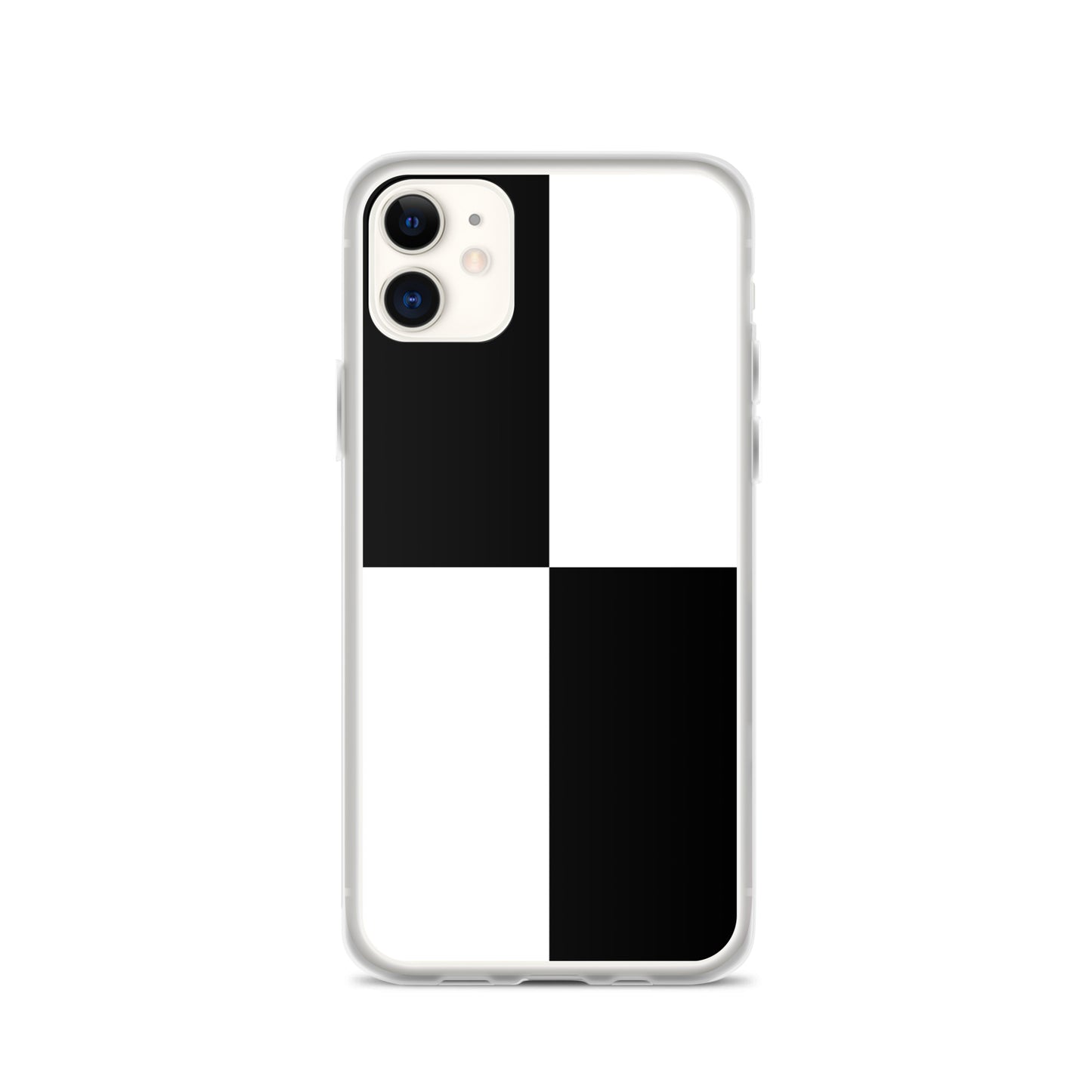 Checkered iPhone® Clear Case