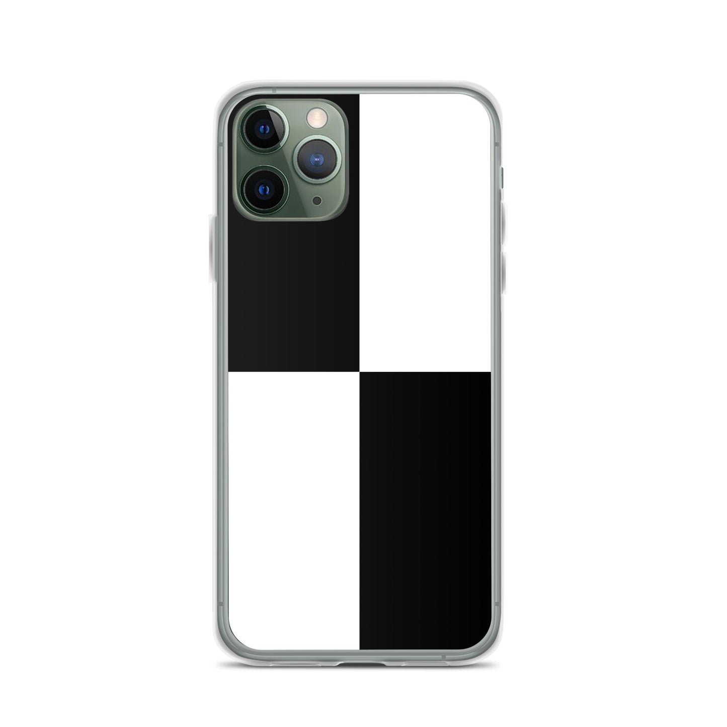 Checkered iPhone® Clear Case