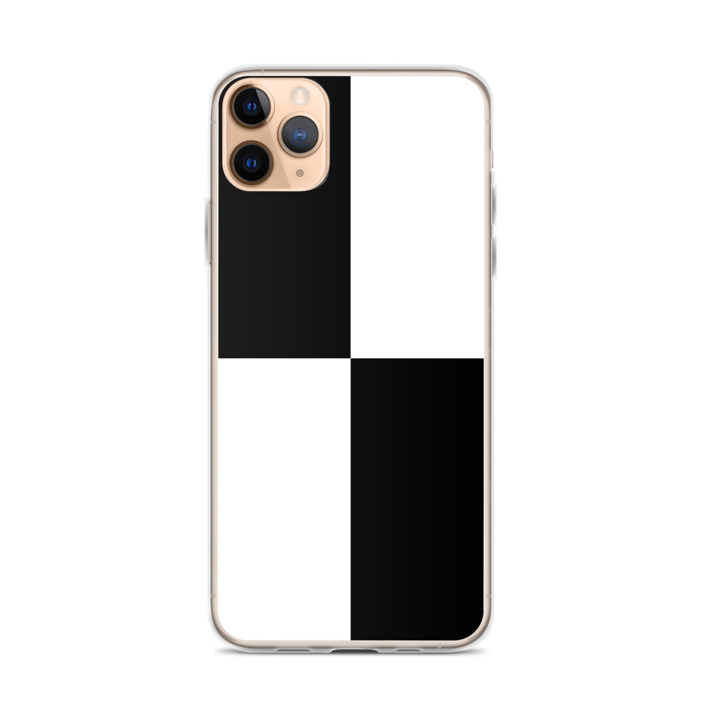 Checkered iPhone® Clear Case