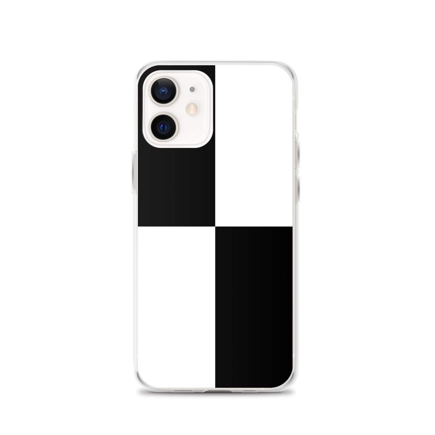 Checkered iPhone® Clear Case