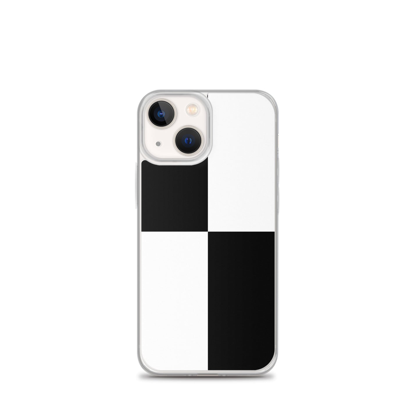 Checkered iPhone® Clear Case