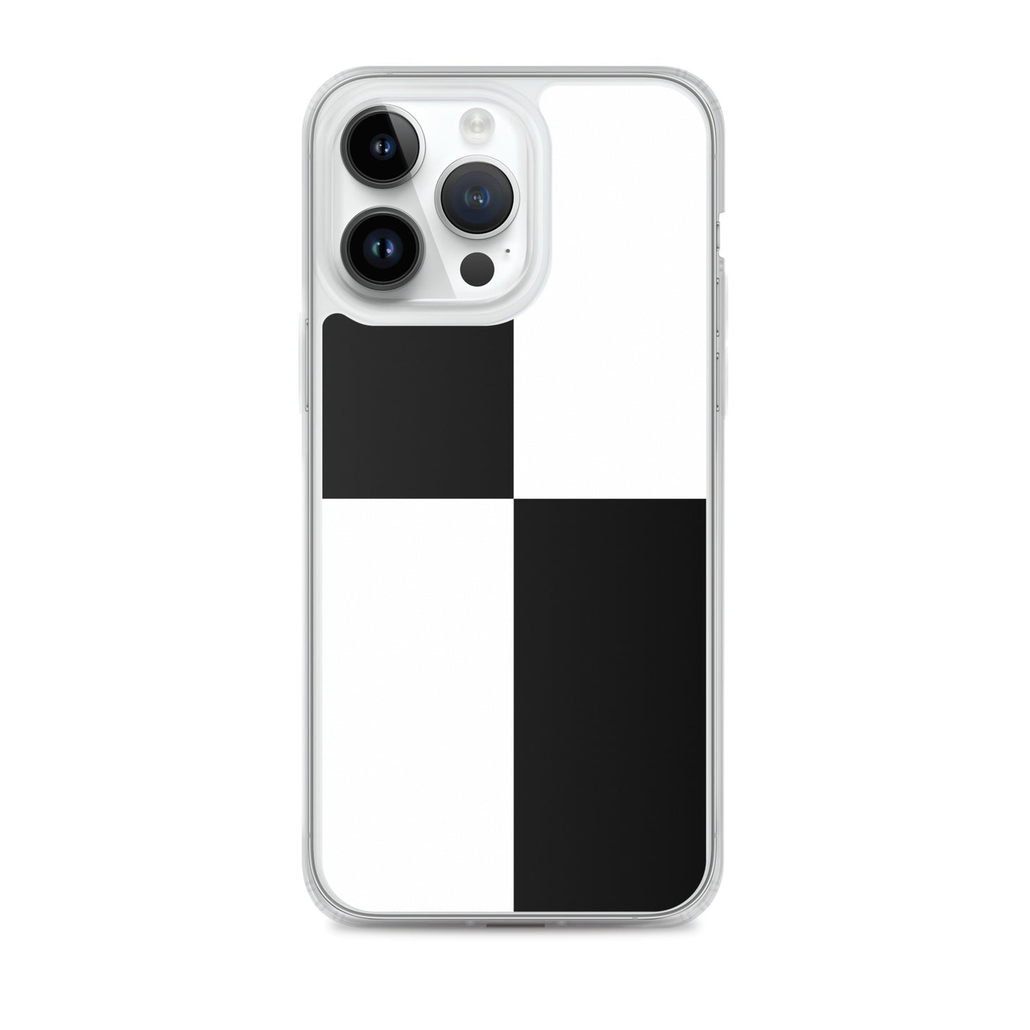 Checkered iPhone® Clear Case