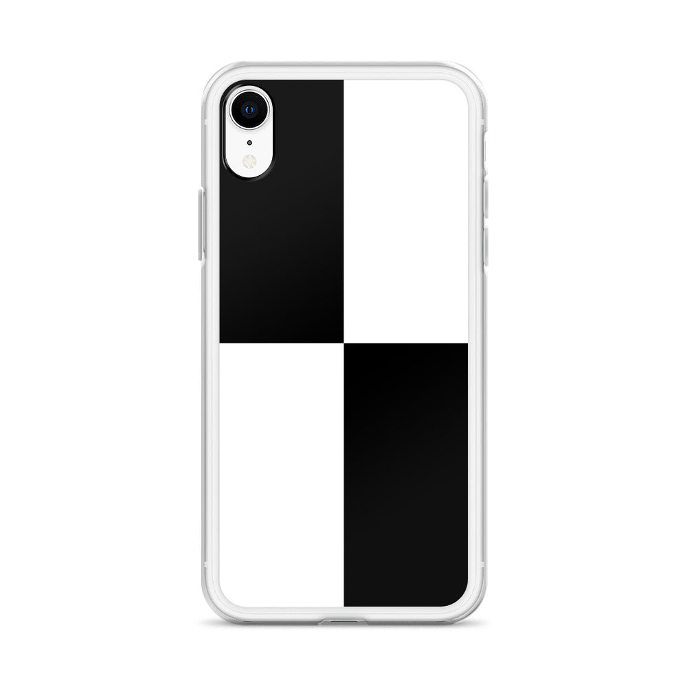 Checkered iPhone® Clear Case