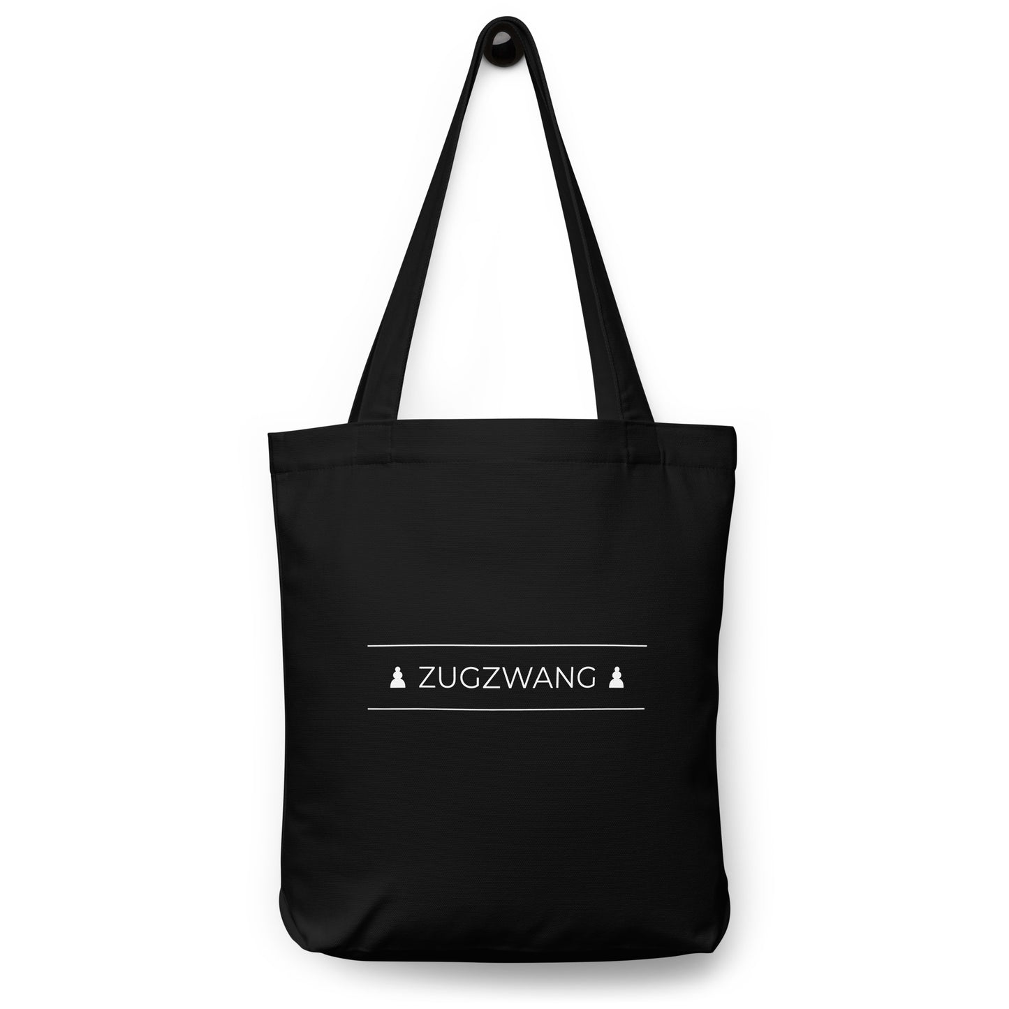 Zugzwang Cotton Tote Bag Black