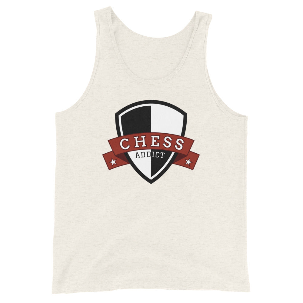 Chess Addict Staple Tank Off White