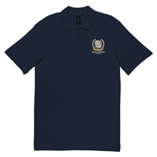 King's Indian Polo Shirt Navy Blue