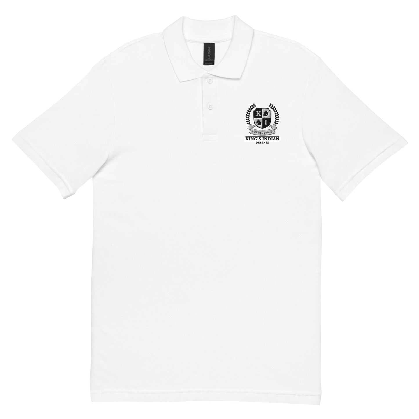 King's Indian Polo Shirt White