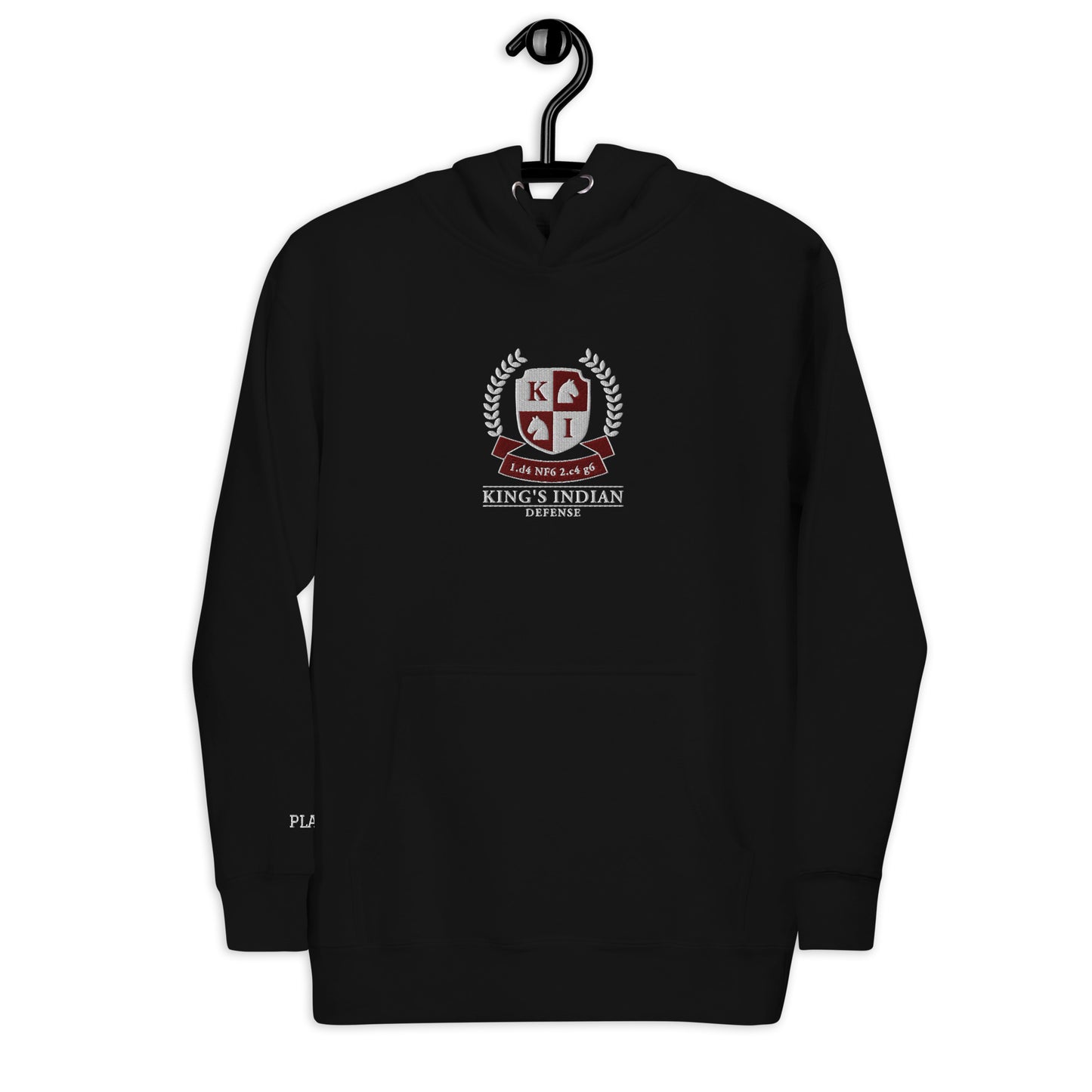 King's Indian Heritage Hoodie Black