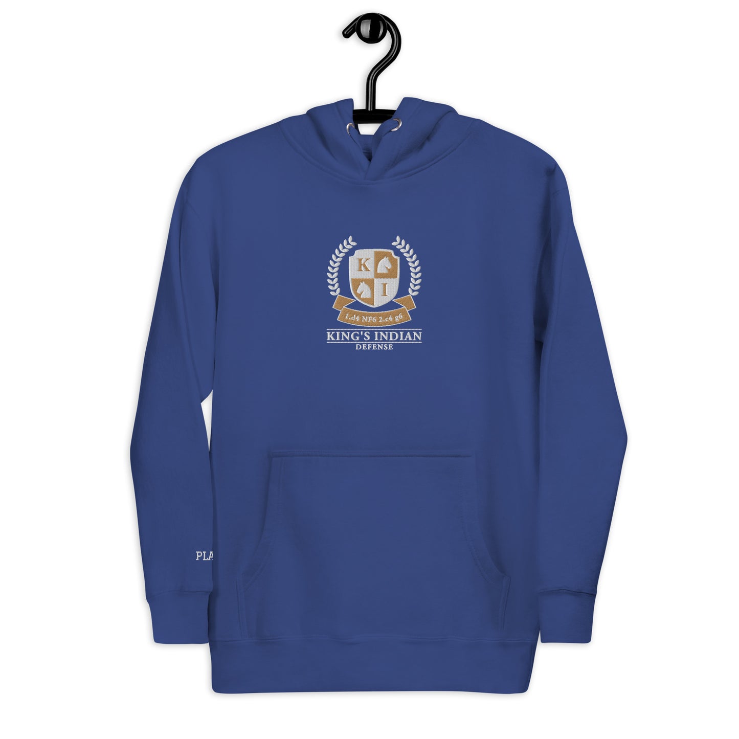 King's Indian Heritage Hoodie Royal Blue