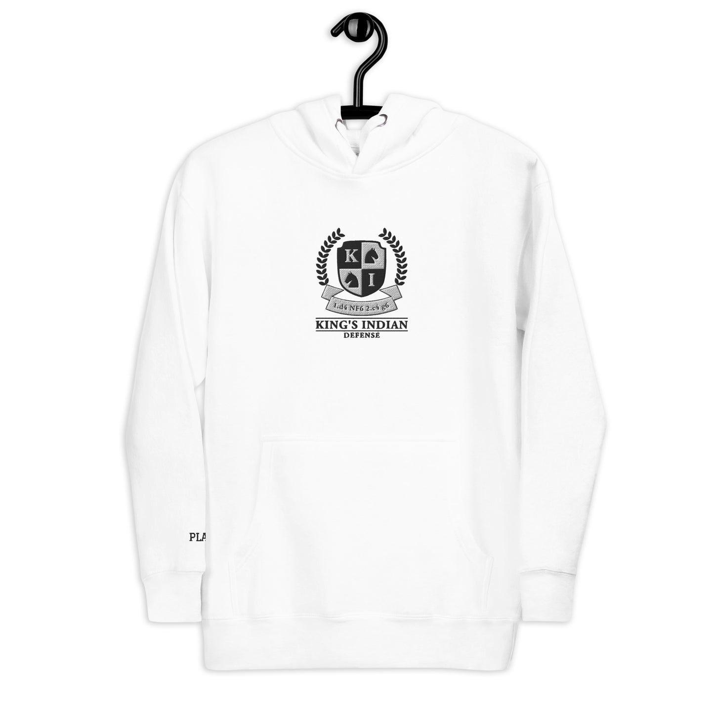 King's Indian Heritage Hoodie White