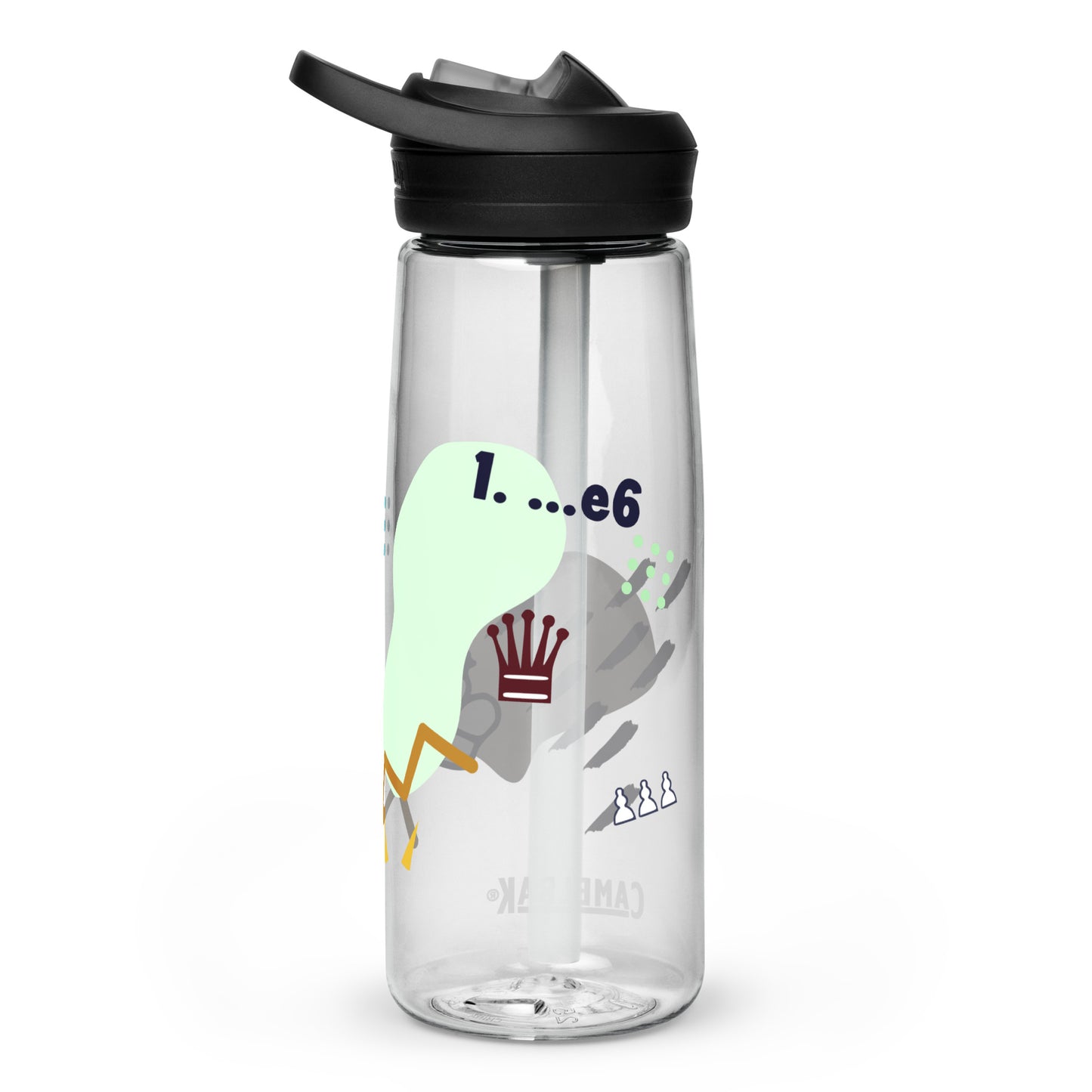 Chess Graphic Sports Bottle