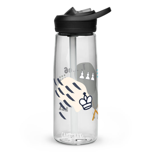 Chess Graphic Sports Bottle