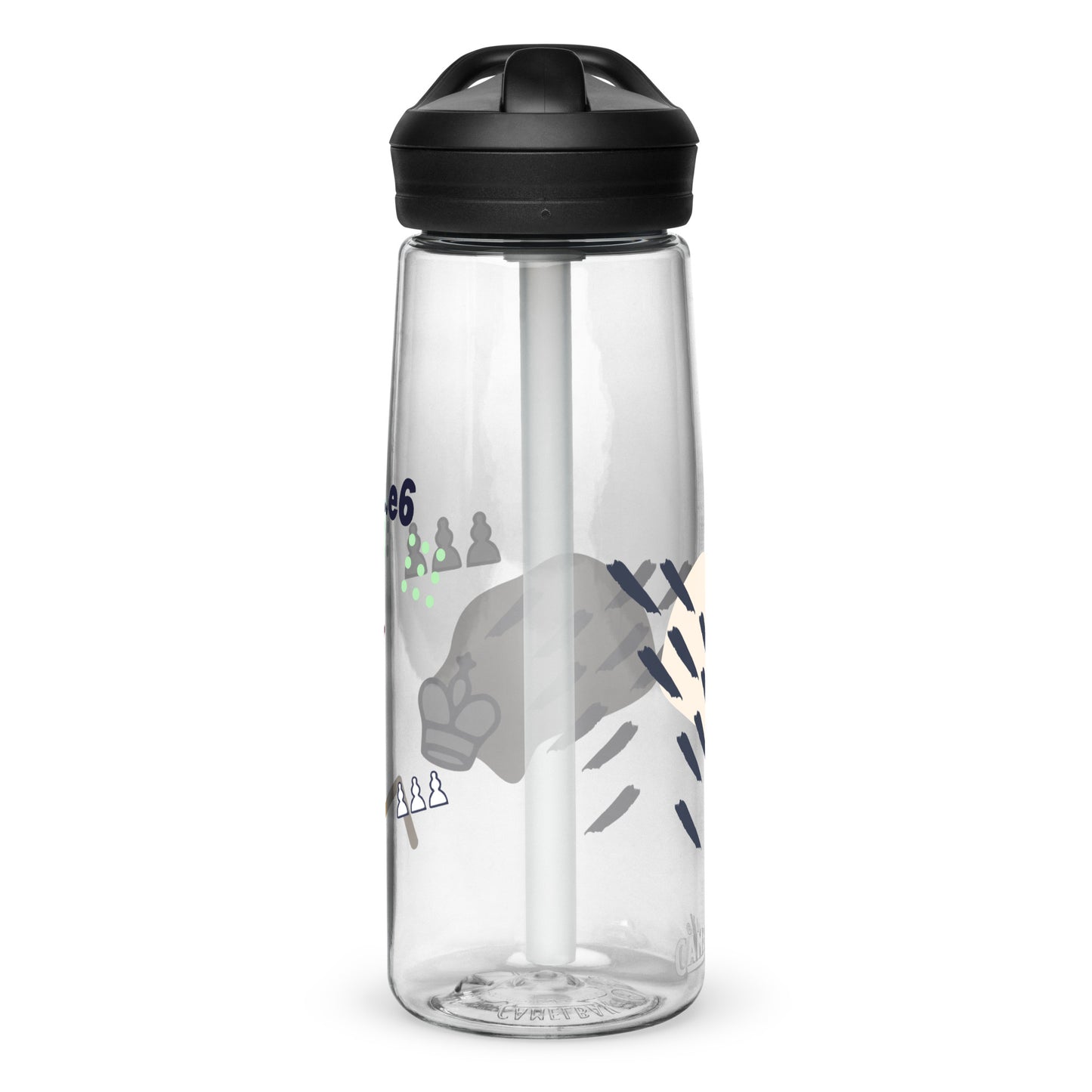 Chess Graphic Sports Bottle