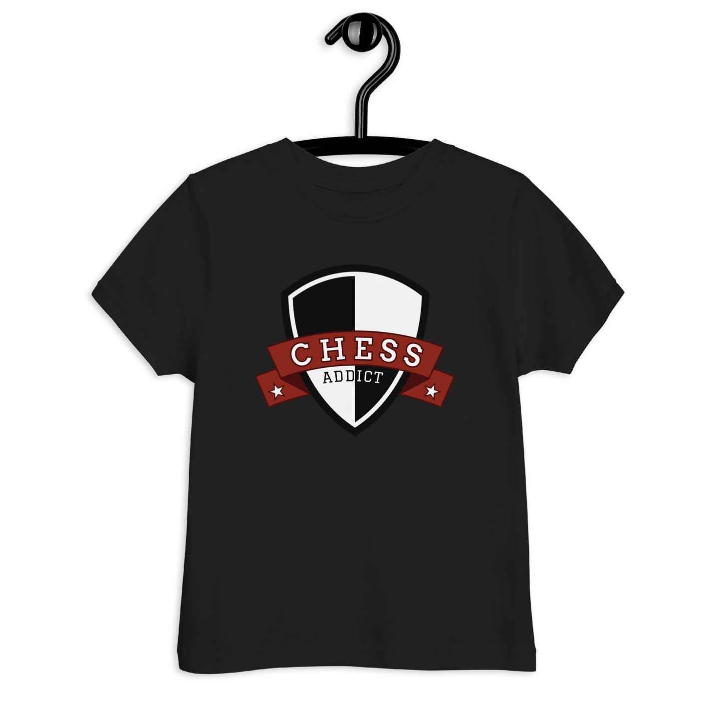 Chess Addict Kids Jersey Tee Black