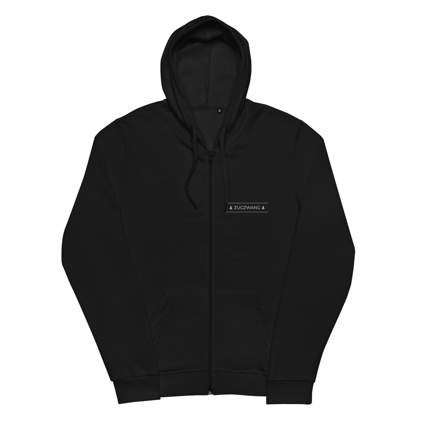 Zugzwang Classic Zip Hoodie Black