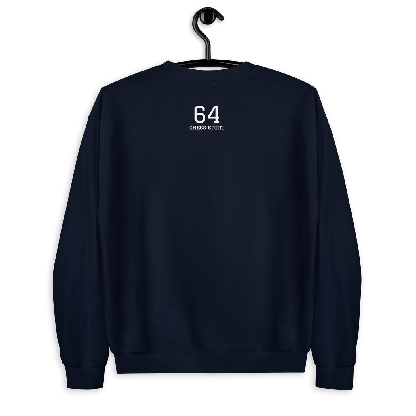 64 Chess Sport Classic Sweatshirt Navy Blue