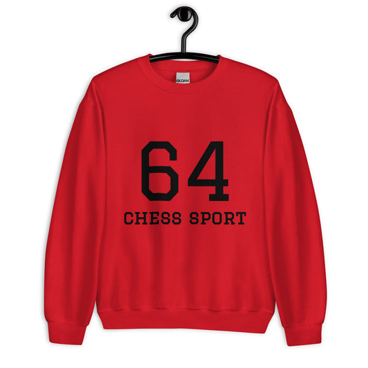 64 Chess Sport Classic Sweatshirt Red