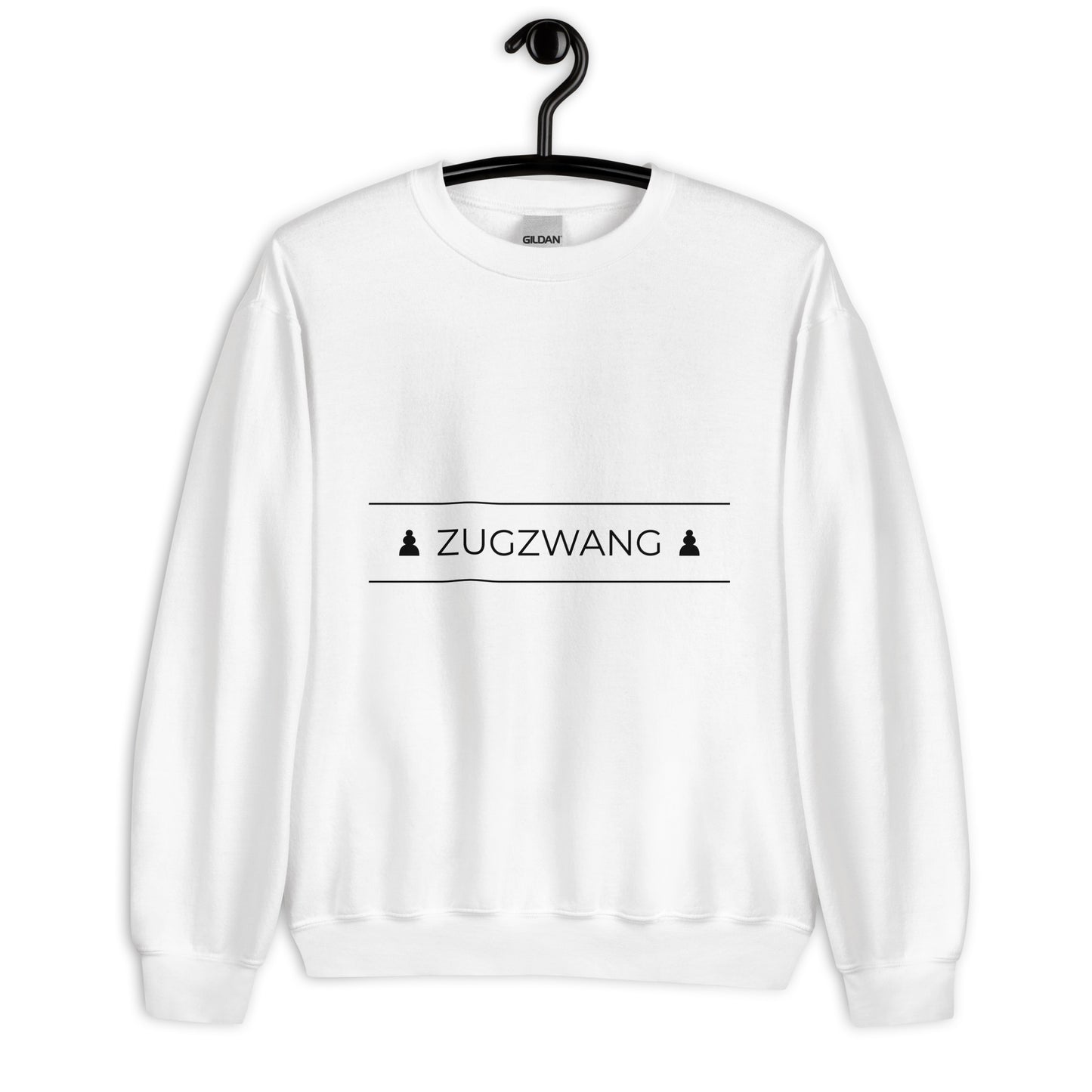 Zugzwang Classic Sweatshirt White