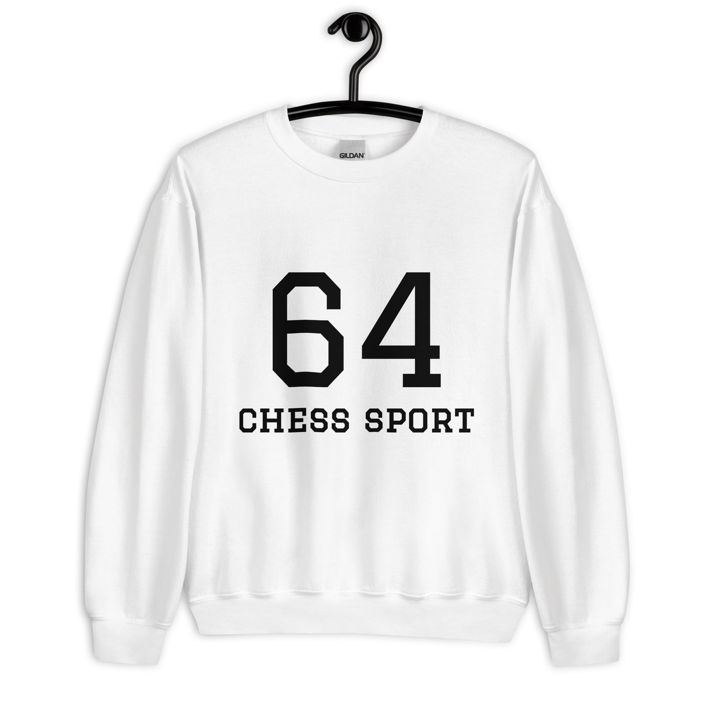 64 Chess Sport Classic Sweatshirt White