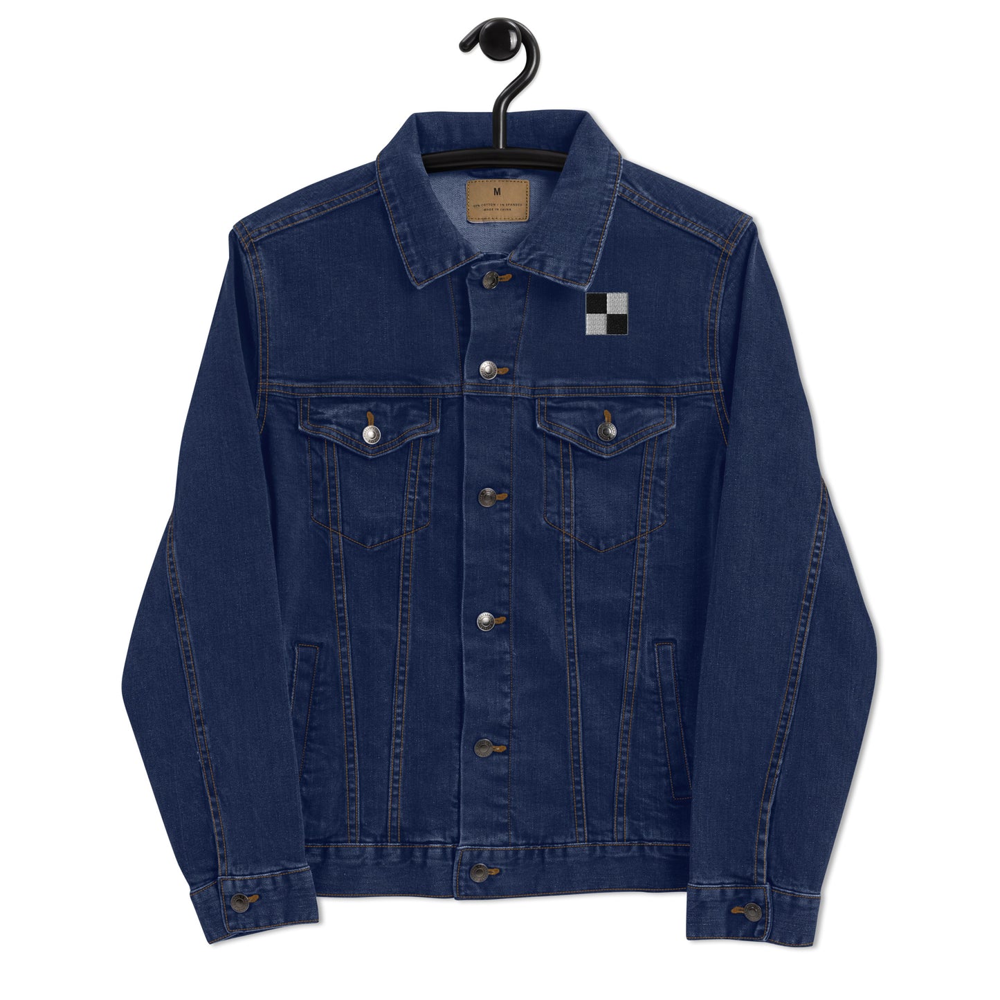 Four Square Denim Jacket Blue