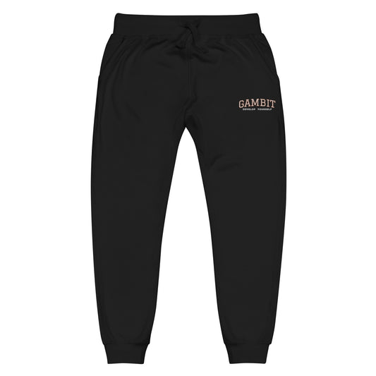 Gambit Fleece Sweatpants Black