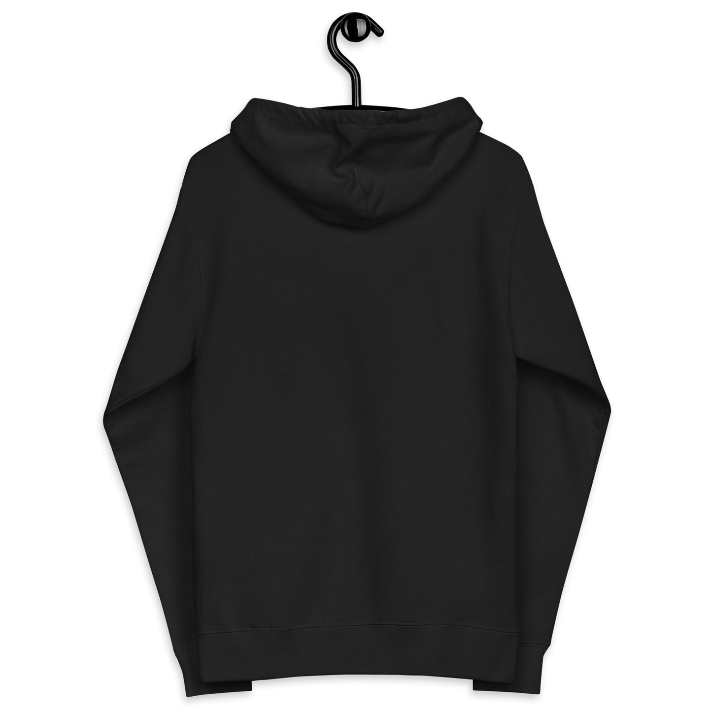 Chess Player Logo Zip Hoodie Black