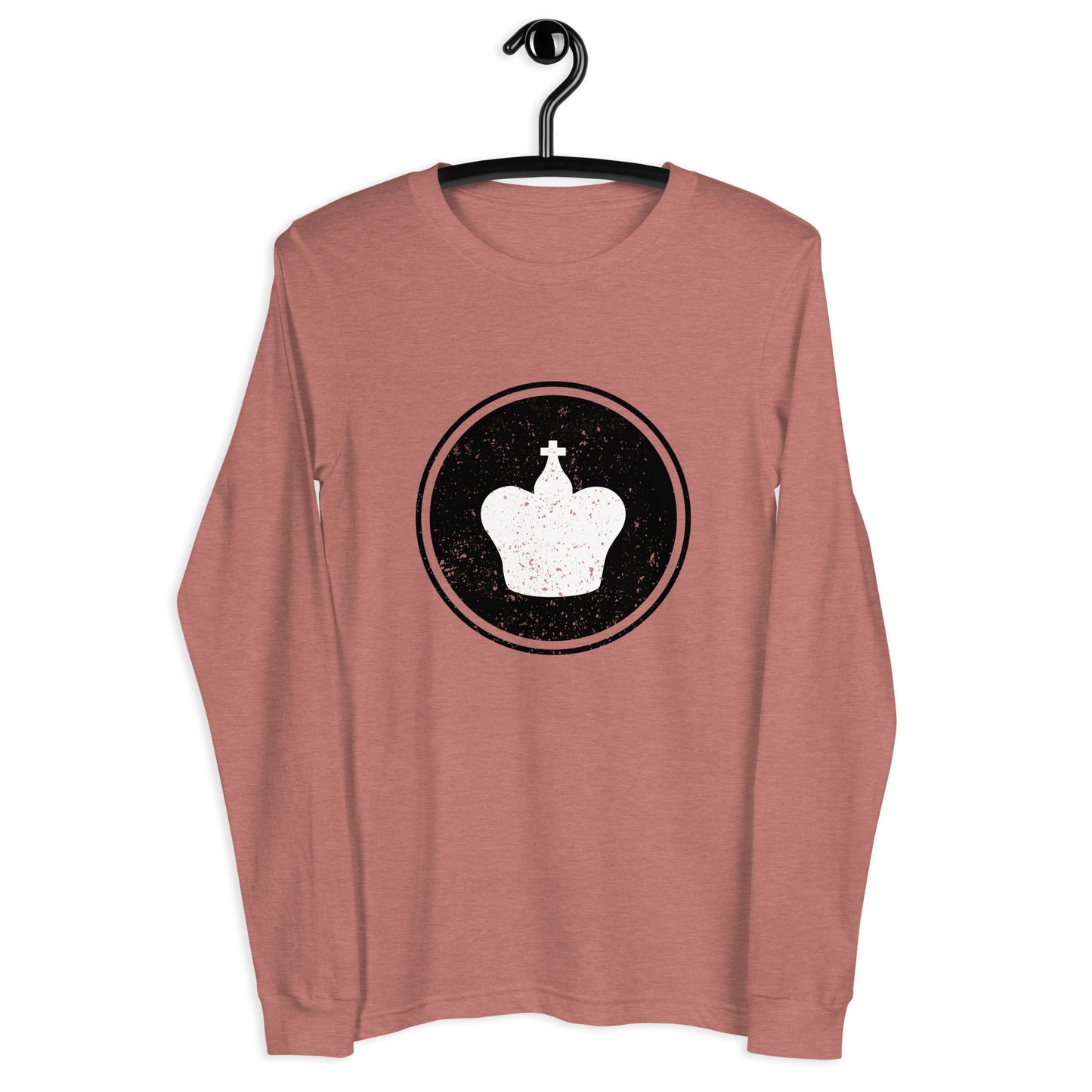 King Logo Women Long Sleeve Tee Mauve