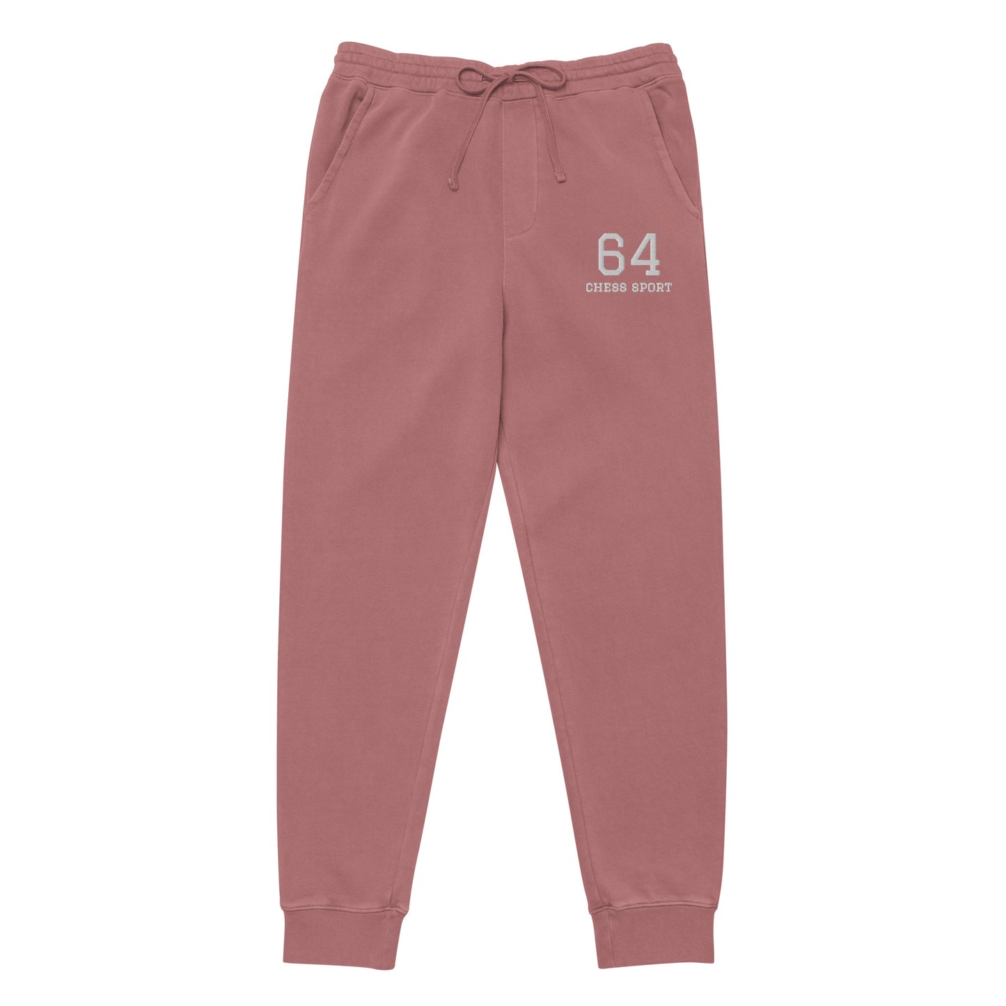 64 Chess Sport Vintage Sweatpants Light Maroon