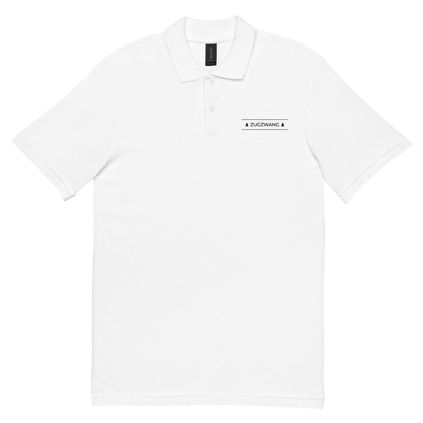 Zugzwang Polo Shirt White