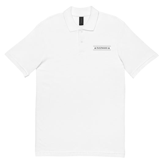 Zugzwang Polo Shirt White