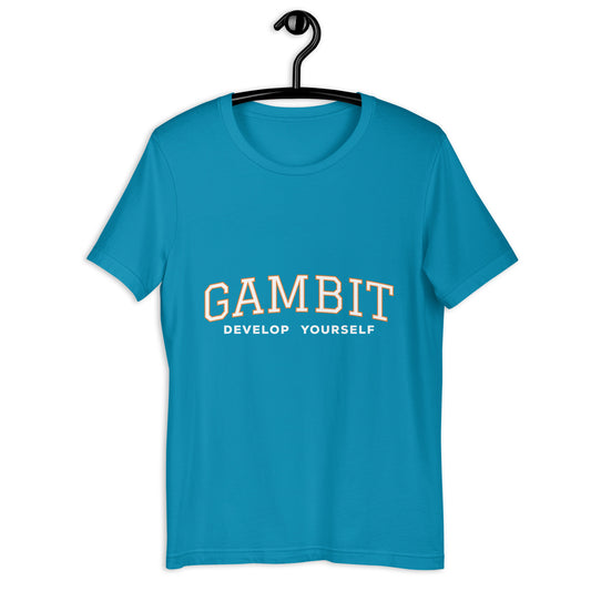 Gambit Tee Aqua Blue