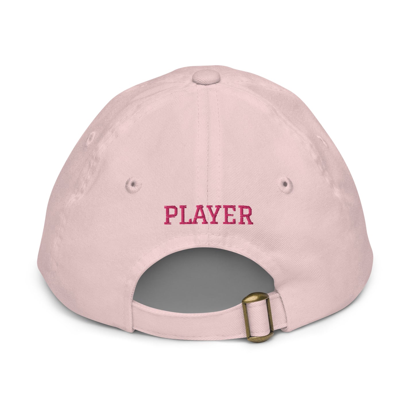 Four Squares Kids Baseball Cap Light Pink