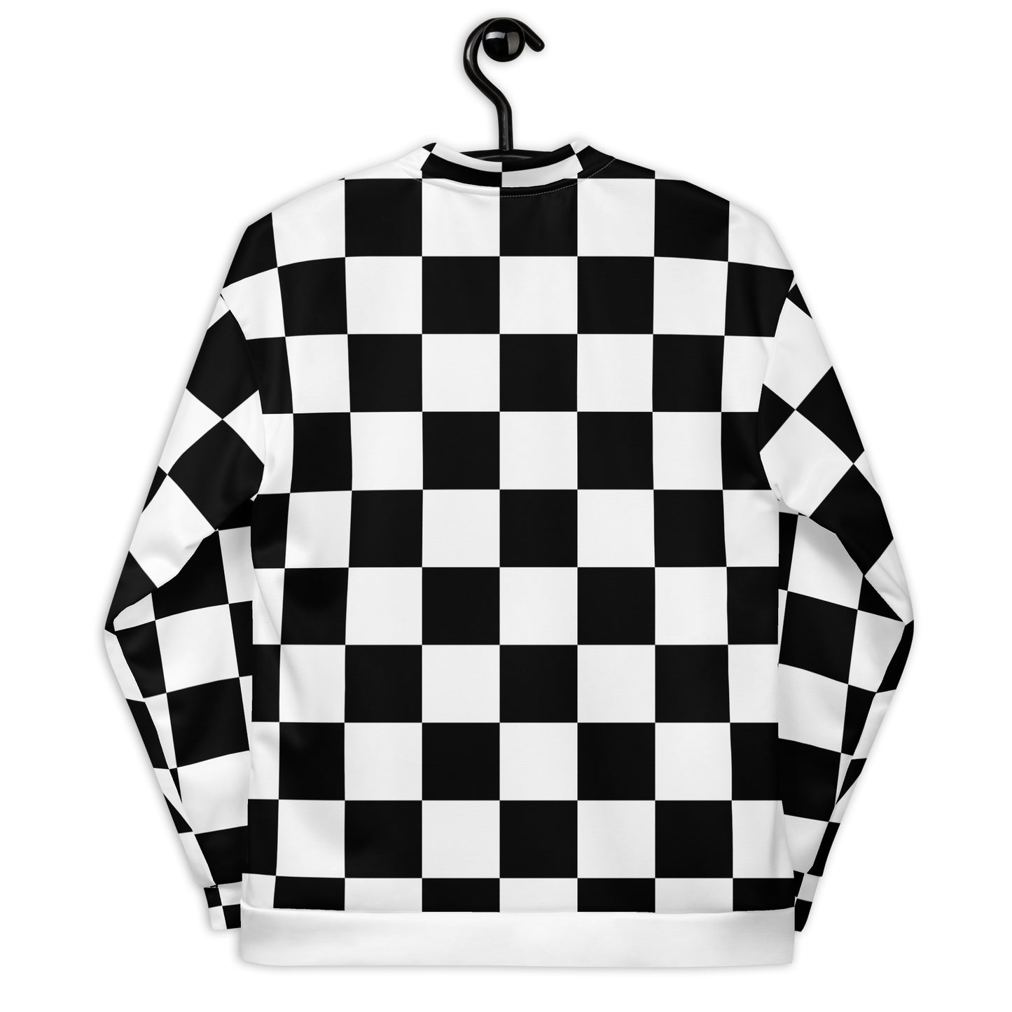 Checkered Women Bomber Jacket