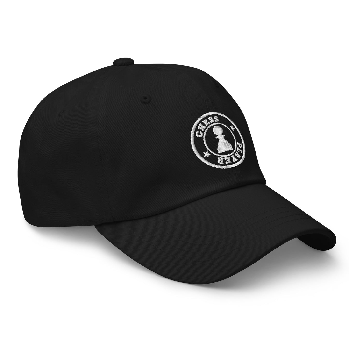 Chess Player Logo Classic Cap Black