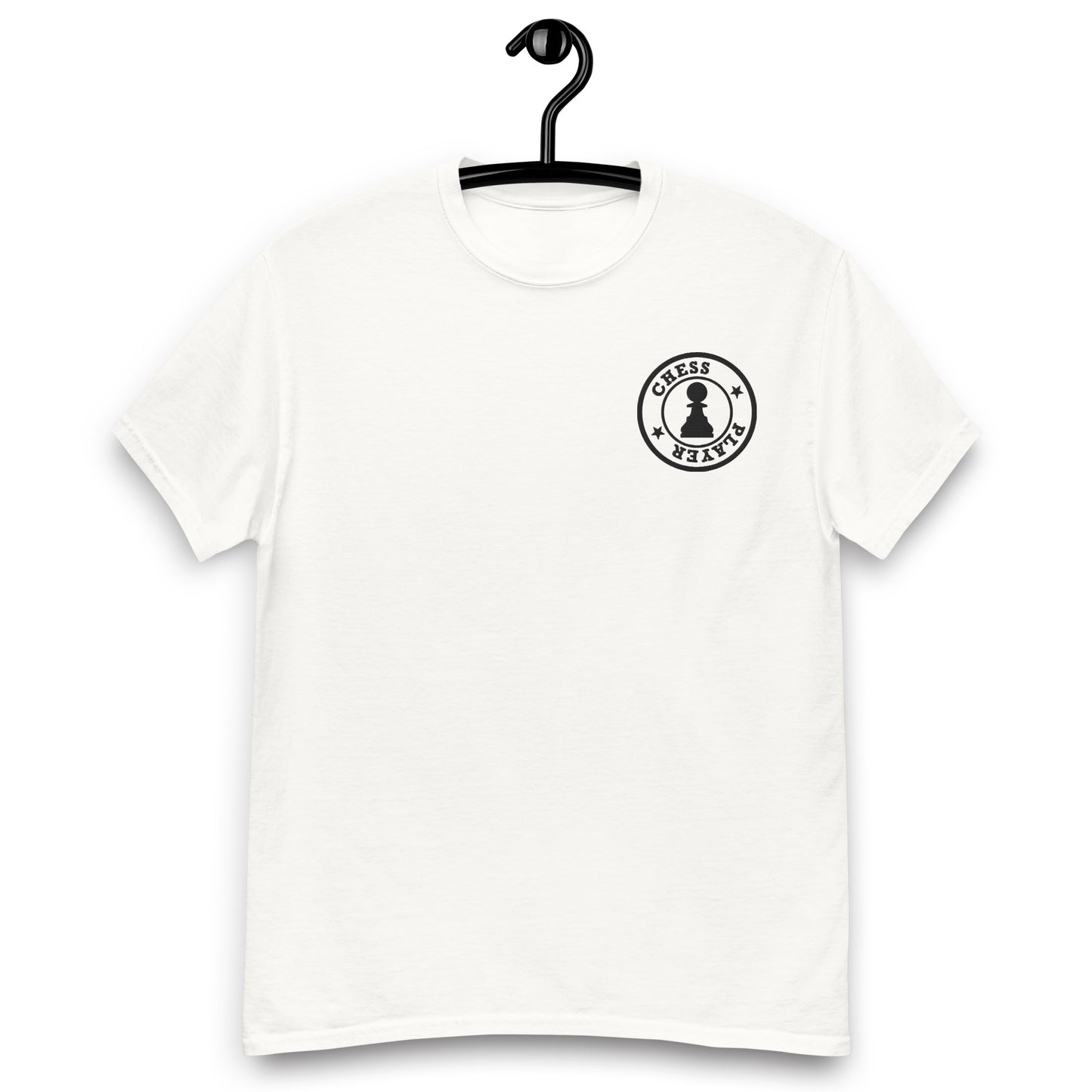 Chess Player Logo Classic Tee Off White